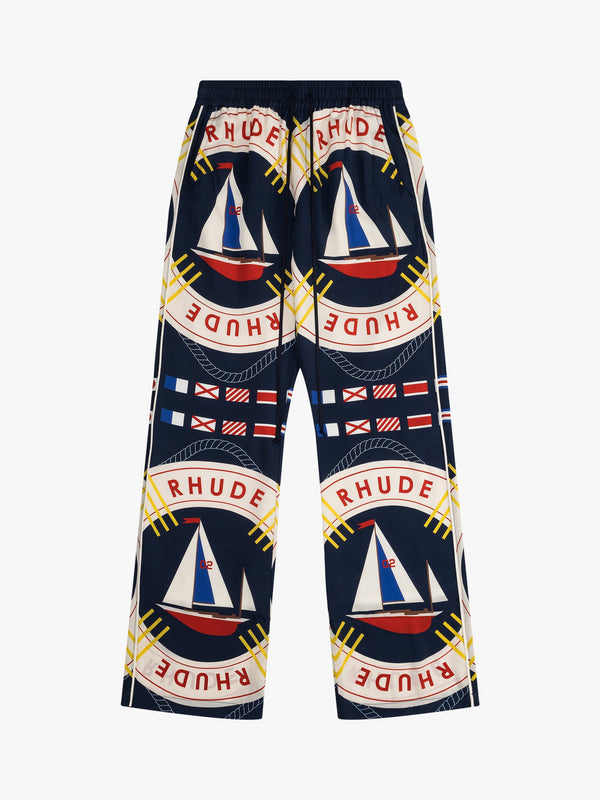 RHUDE FLAG SAIL SILK PANT