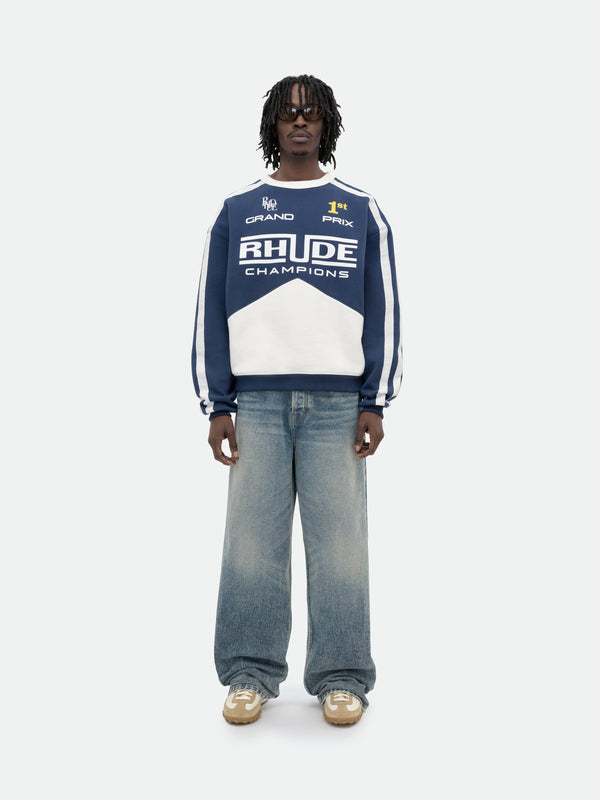 RHUDE CHAMPIONS CREWNECK