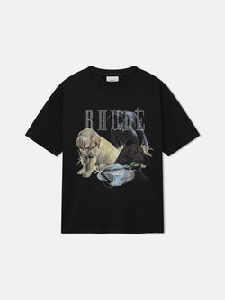 RHINESTONE HUNTING DOG TEE