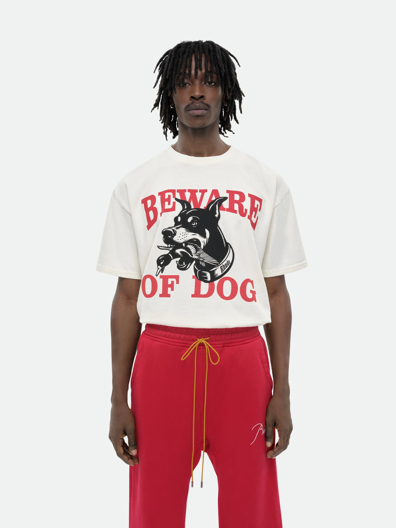 WARNING LOGO TEE