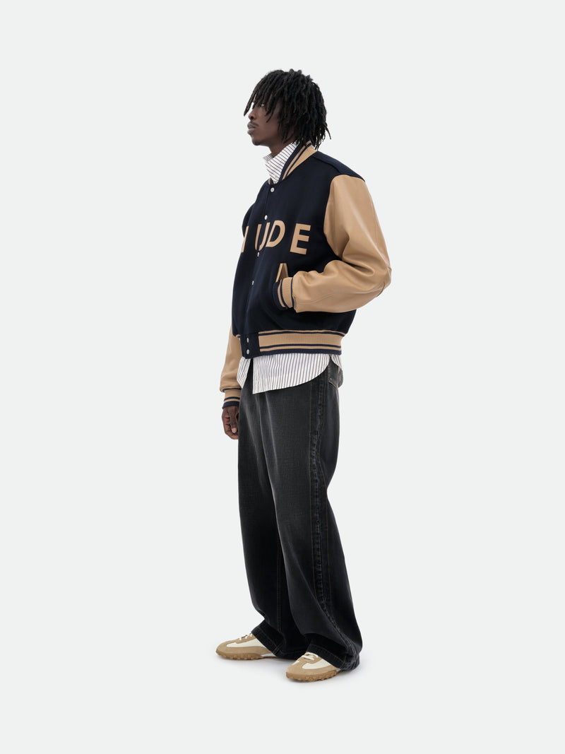 RHUDE COLLEGIATE VARSITY JACKET