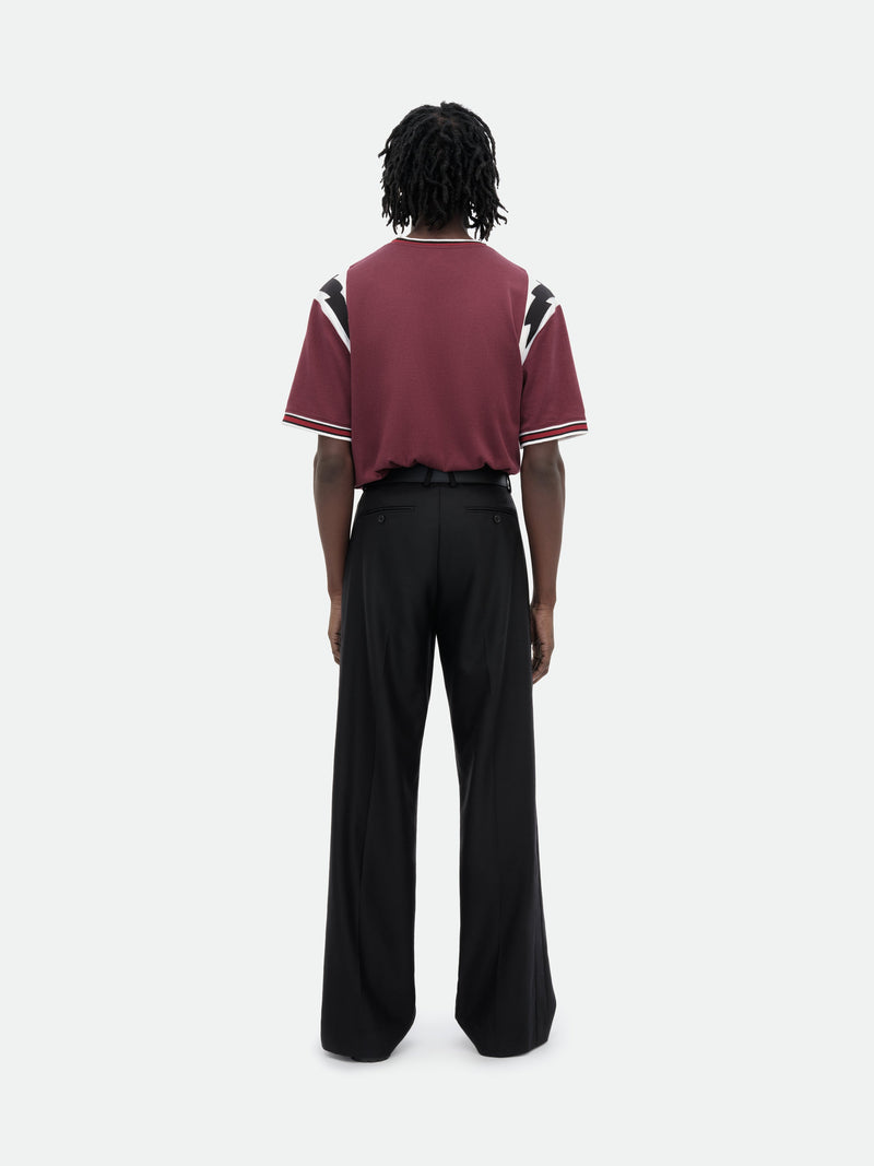 RHUDE LIGHTNING RINGER JERSEY TEE