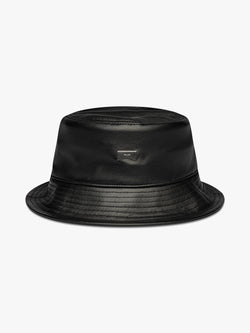 LEATHER BUCKET HAT