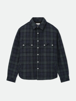 FLANNEL SHERPA OVERSHIRT