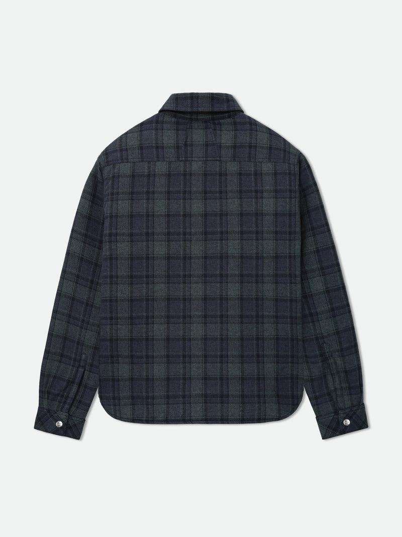 FLANNEL SHERPA OVERSHIRT