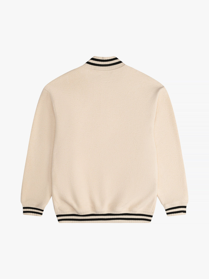 RHUDE QUARTER-ZIP VARSITY