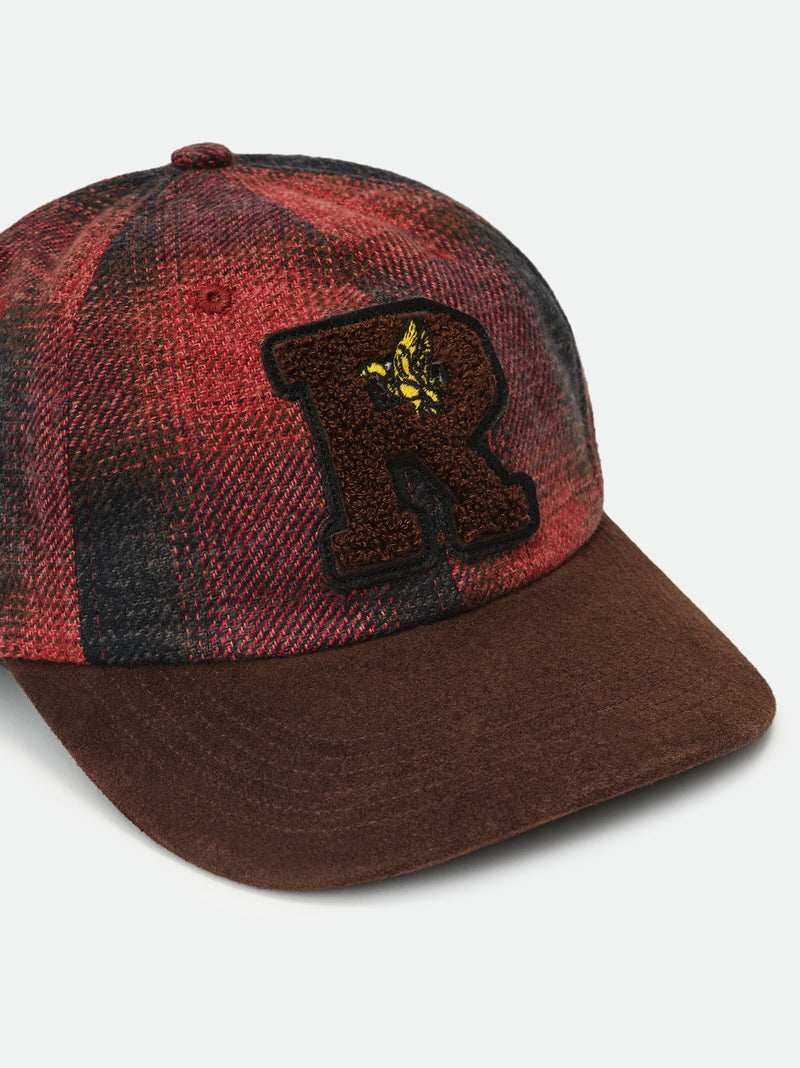 FLANNEL R PATCH 6-PANEL HAT