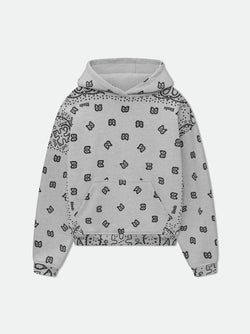 BANDANA PRINT HOODIE