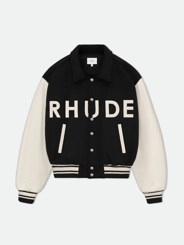 RHUDE COLLEGIATE VARSITY JACKET