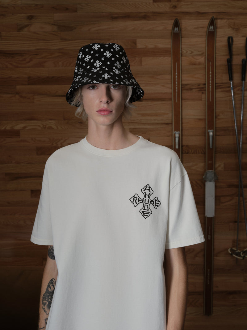 CROSS BANDANA BUCKET HAT