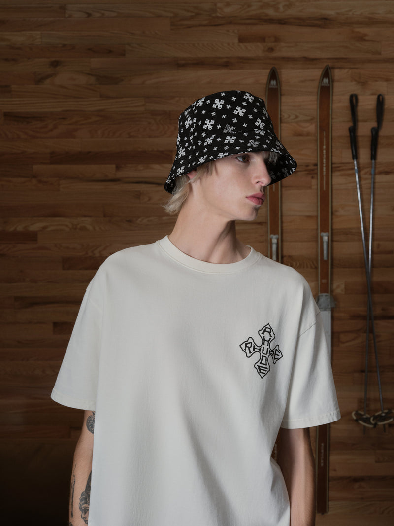 CROSS BANDANA BUCKET HAT