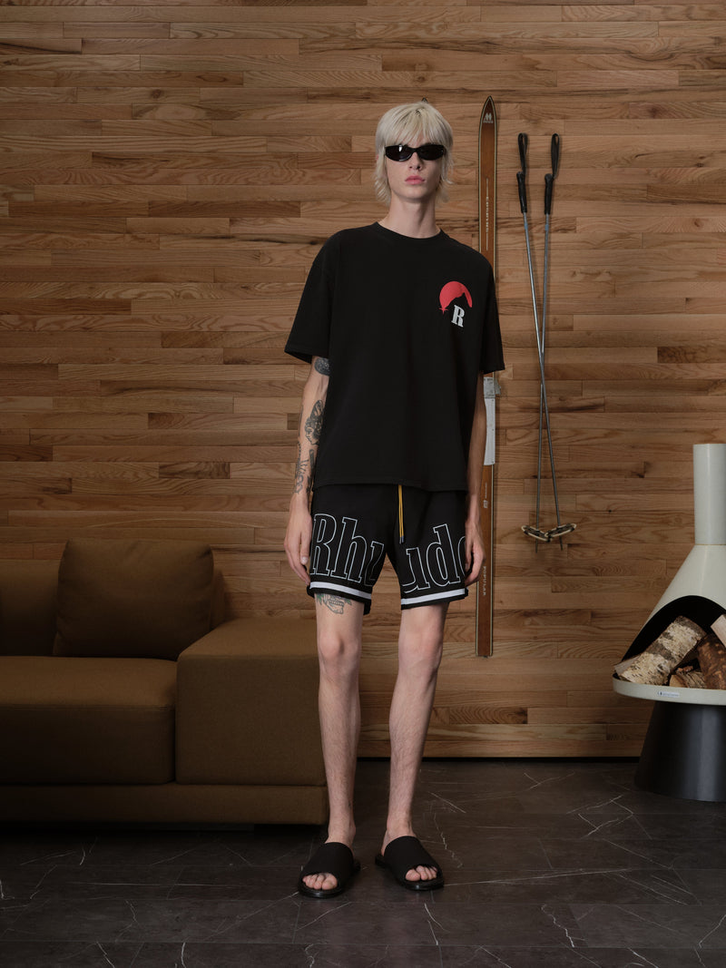 RHUDE BASKETBALL SWIM TRUNKS