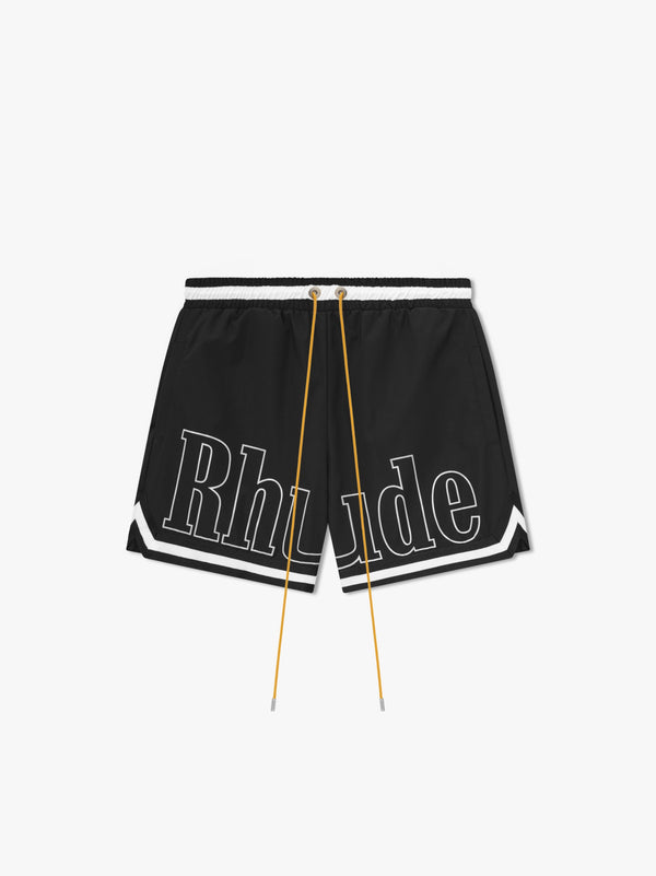 RHUDE BASKETBALL SWIM TRUNKS