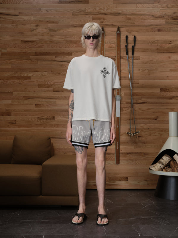 RHUDE BASKETBALL SWIM TRUNKS