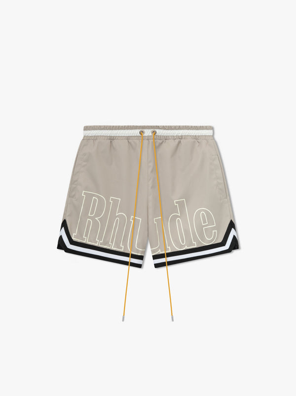 RHUDE BASKETBALL SWIM TRUNKS