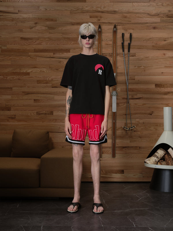 RHUDE BASKETBALL SWIM TRUNKS