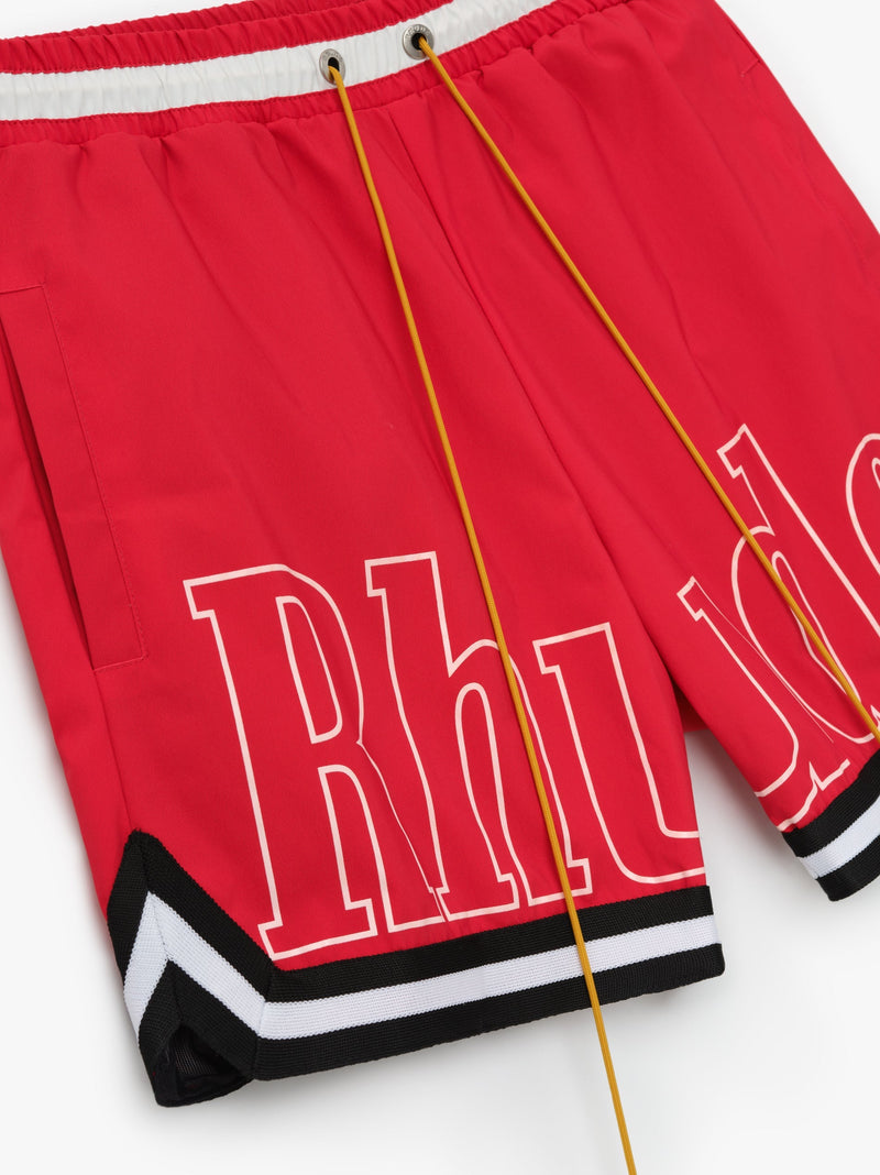 RHUDE BASKETBALL SWIM TRUNKS