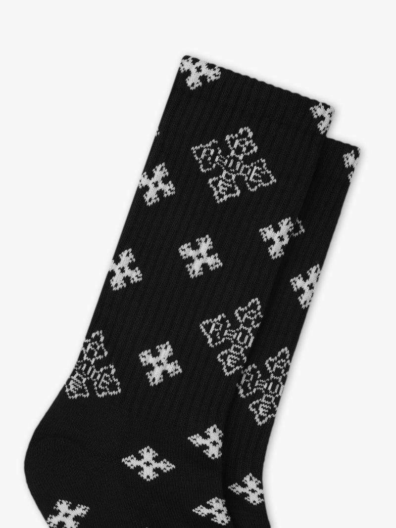 CROSS PAISLEY JACQUARD SOCK