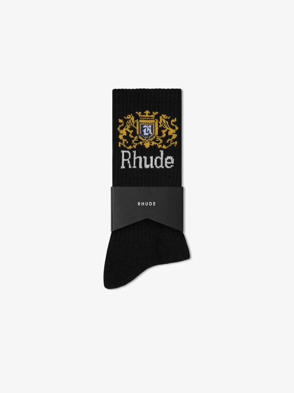 CREST LOGO SOCK