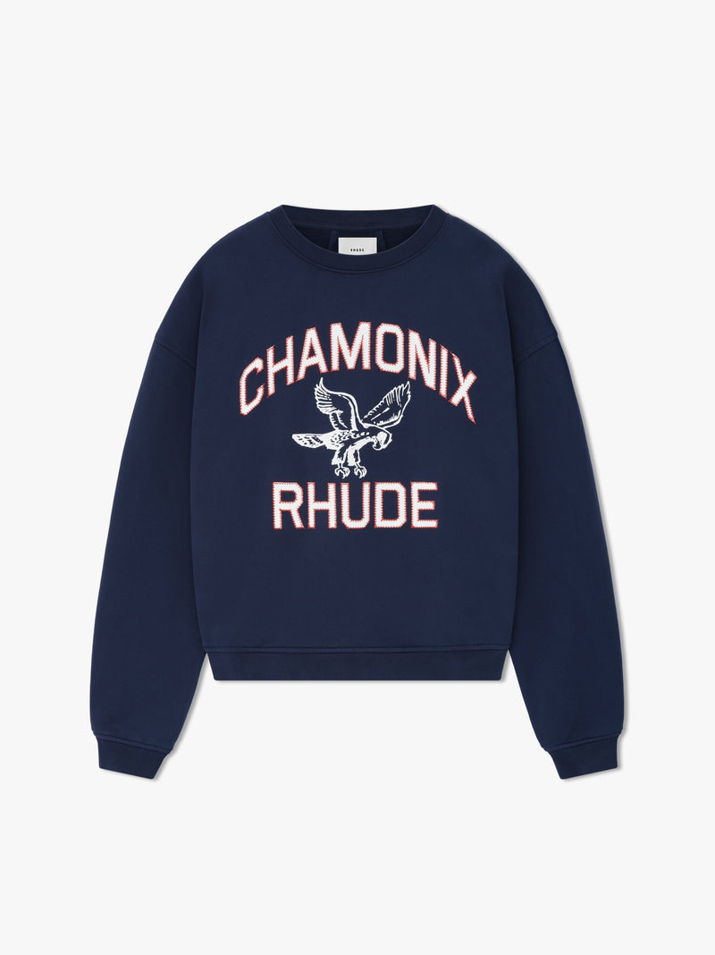 CHAMONIX CREWNECK NAVY