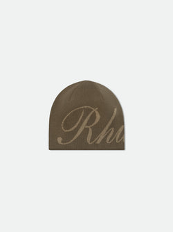 RHUDE SCRIPT KNIT BEANIE