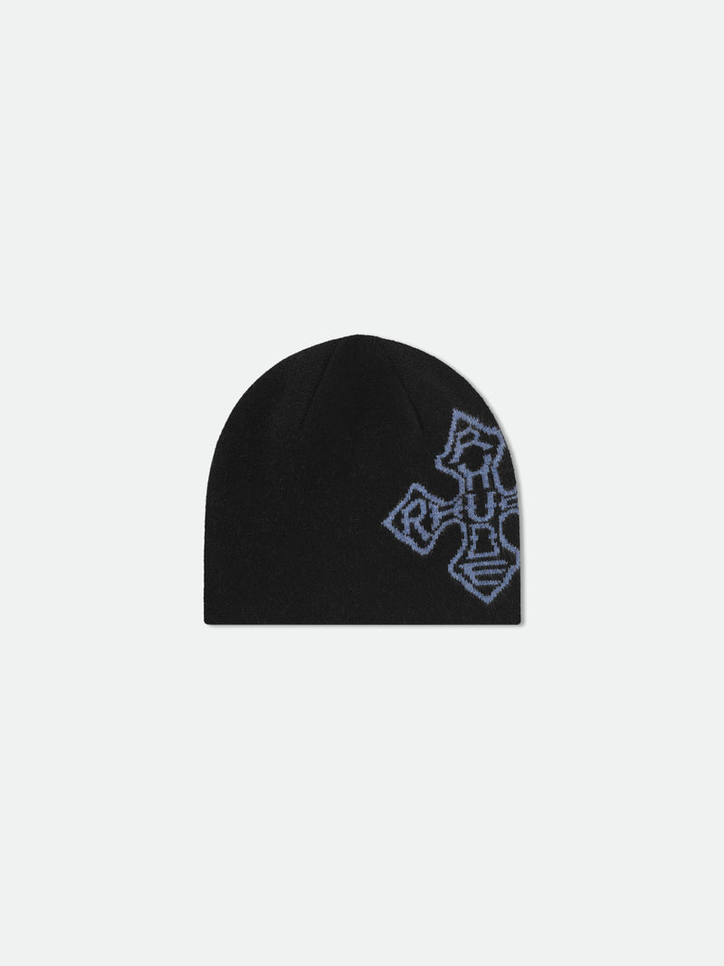 CROSS LOGO KNITTED BEANIE