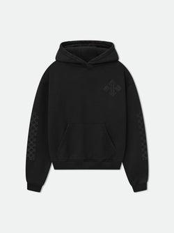 RHUDE CROSS LOGO HOODIE