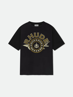 RHUDE BLACK CAVIAR TEE