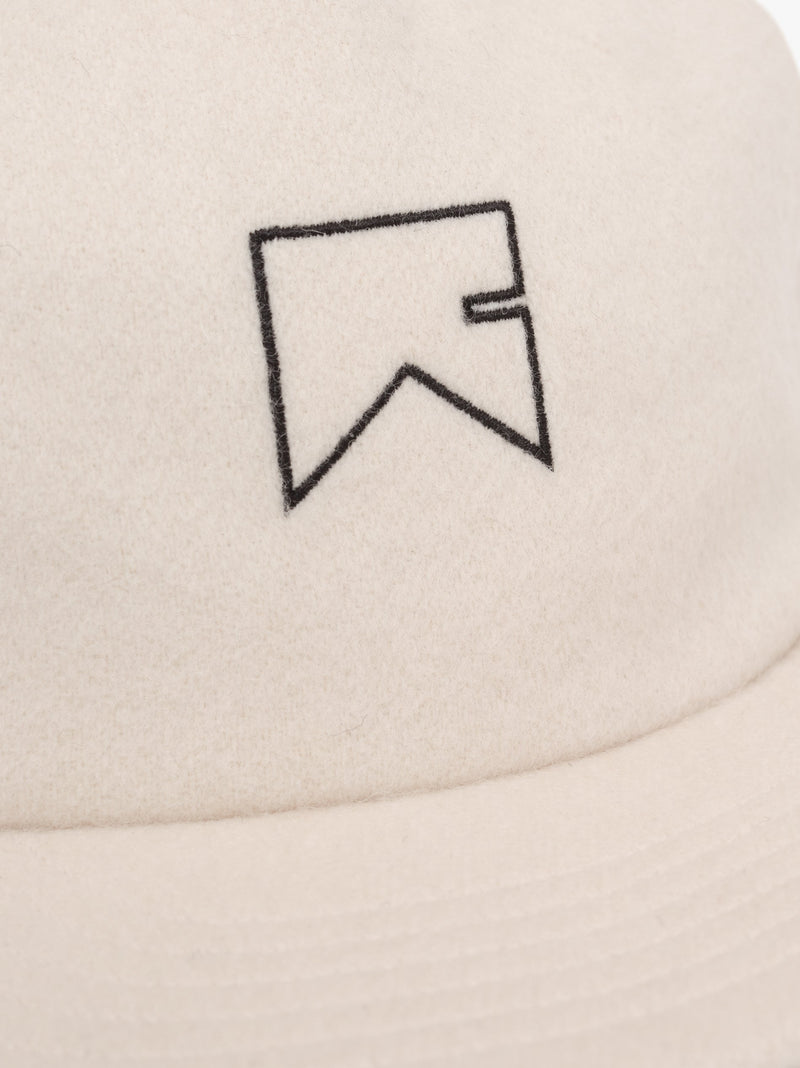 CASHMERE CHEVRON LOGO HAT