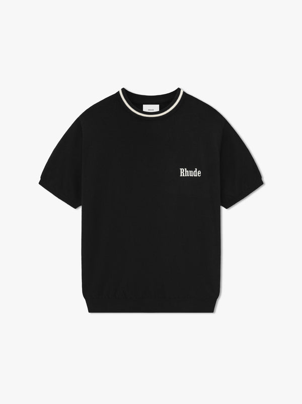 RHUDE LOGO KNIT TEE